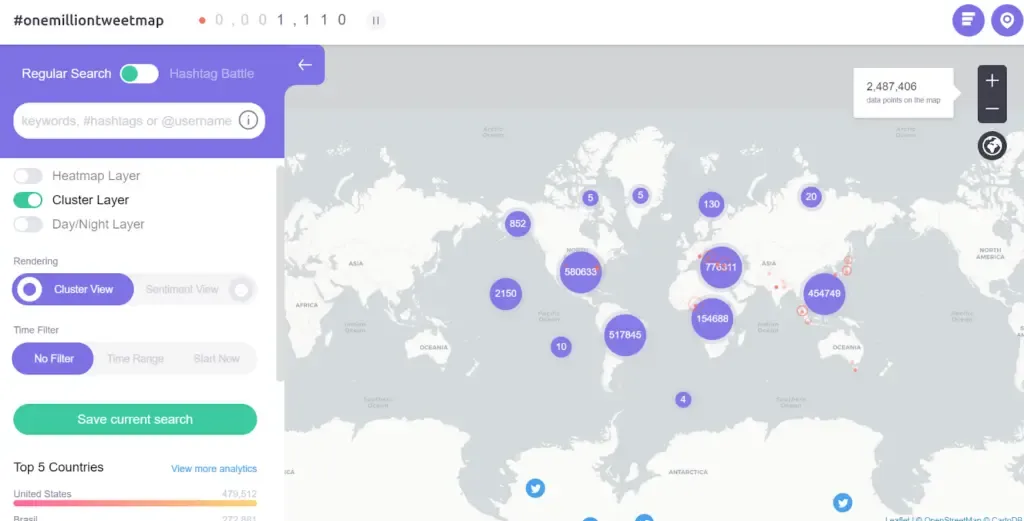 Specialized search services (codes, associated servers, IoT devices, etc.)