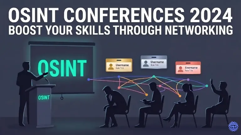OSINT conferences and networking events 2024 illustration