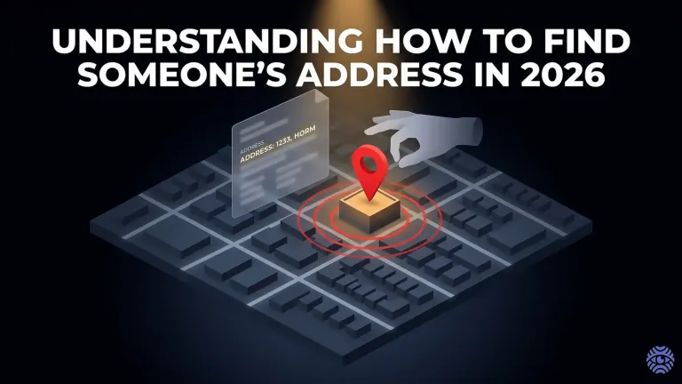 How to find someone's address illustration